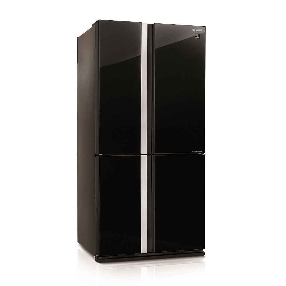 Sharp 4-Door Refrigerator SJ-FX87V-BK
