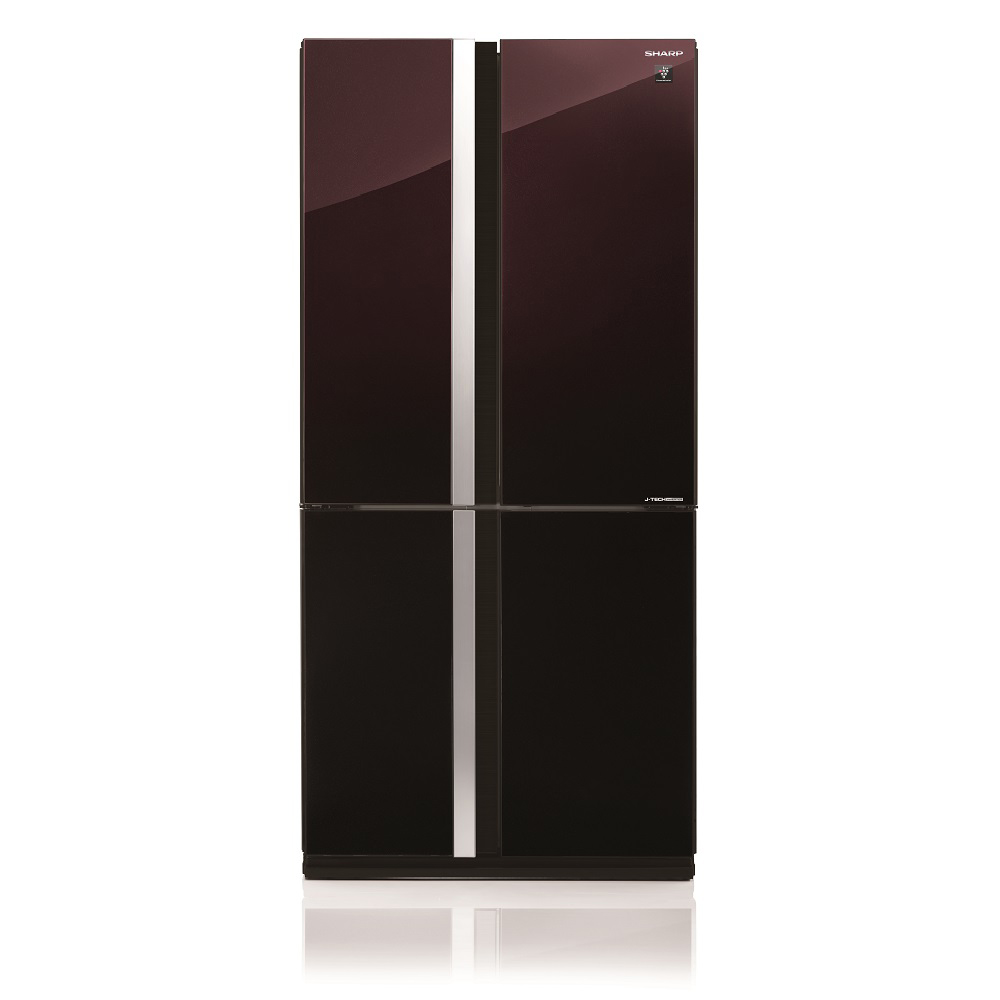 Sharp 4-Door Refrigerator SJ-FX87V-RD